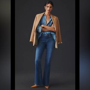 PAIGE Laurel Canyon Flare Jeans in Empire